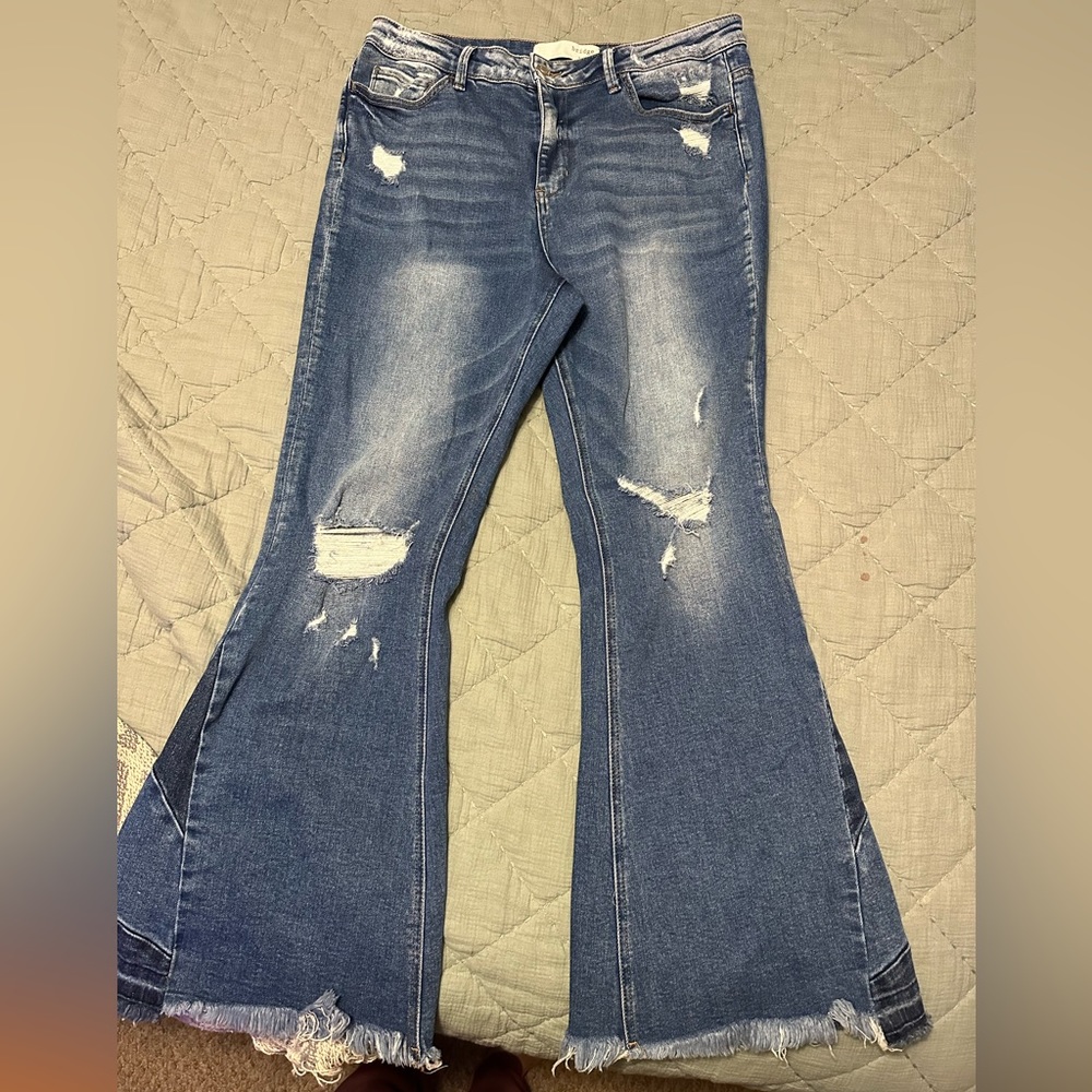 Bell bottom jeans
